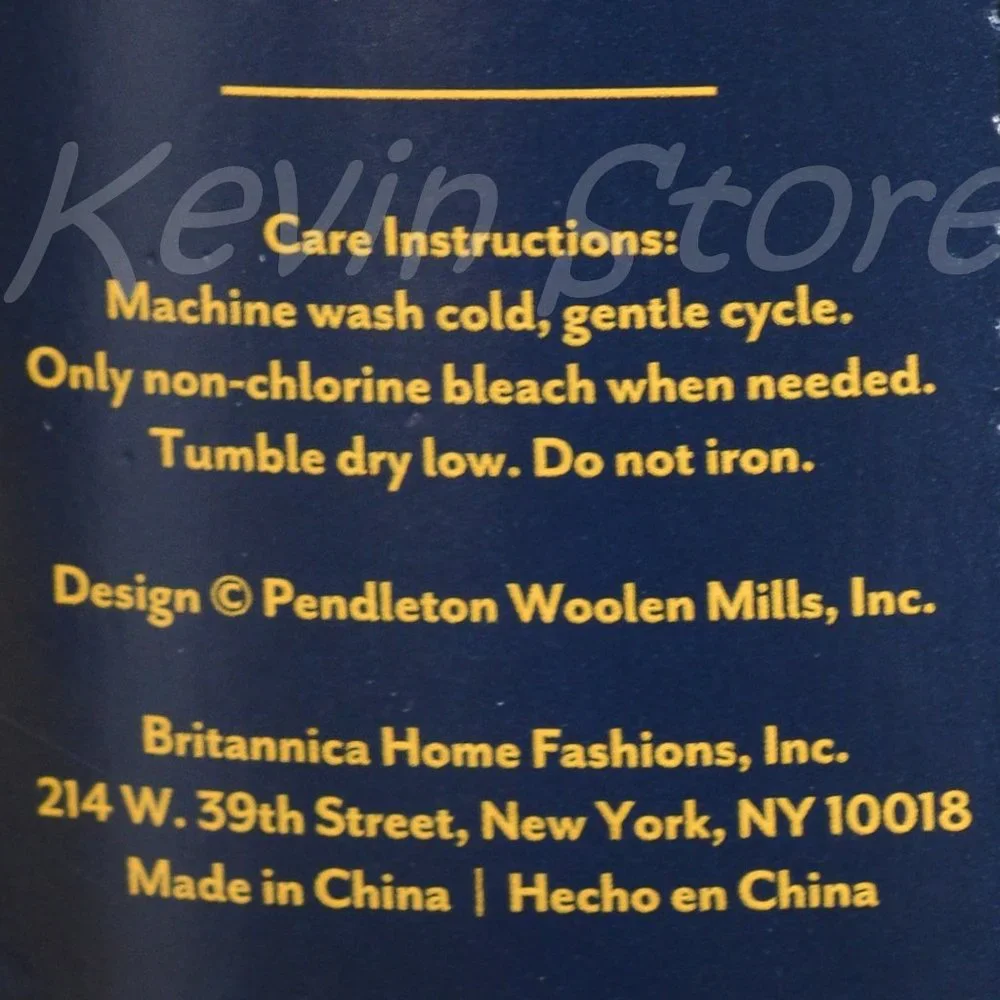 twin size Pendleton Sherpa Fleece Blanket White - Picture 2 of 4